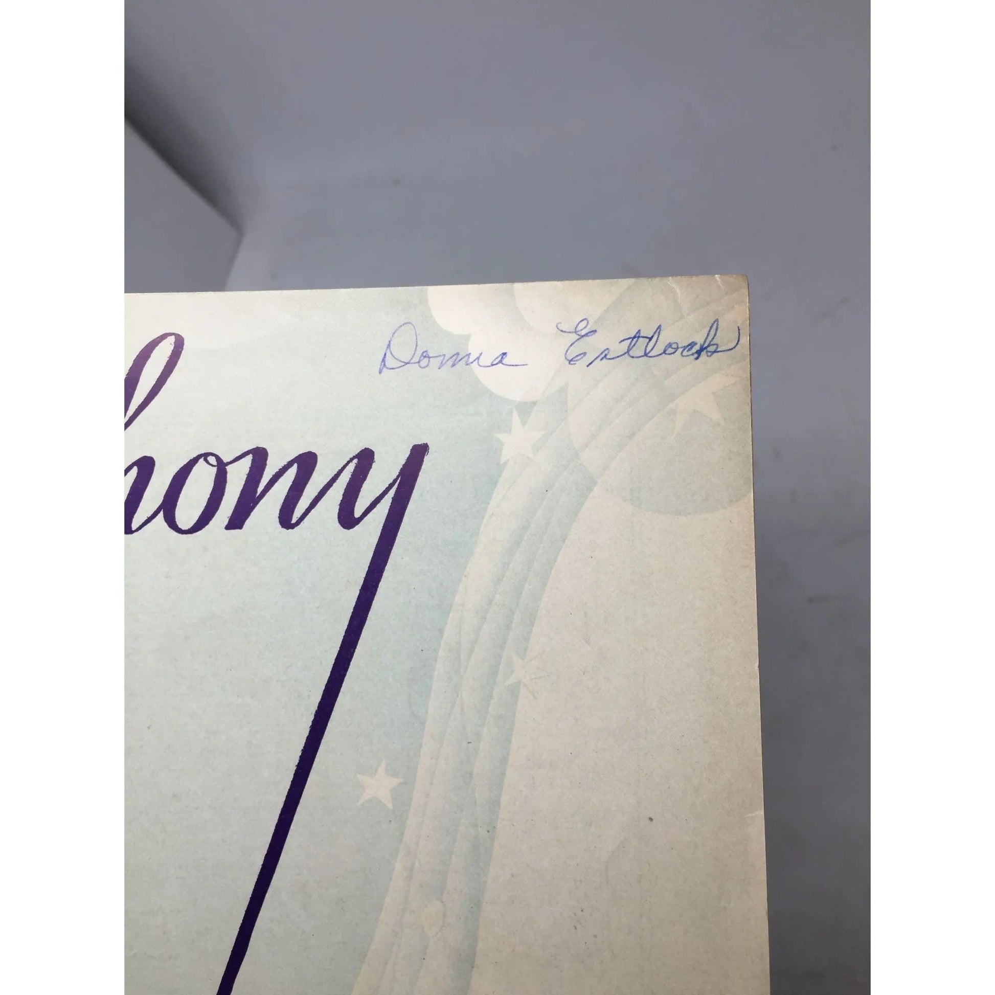 ''Symphony'' by Editions Salabert 1945 Vintage sheet music - A+ Stuff - sheet music - A+ Stuff