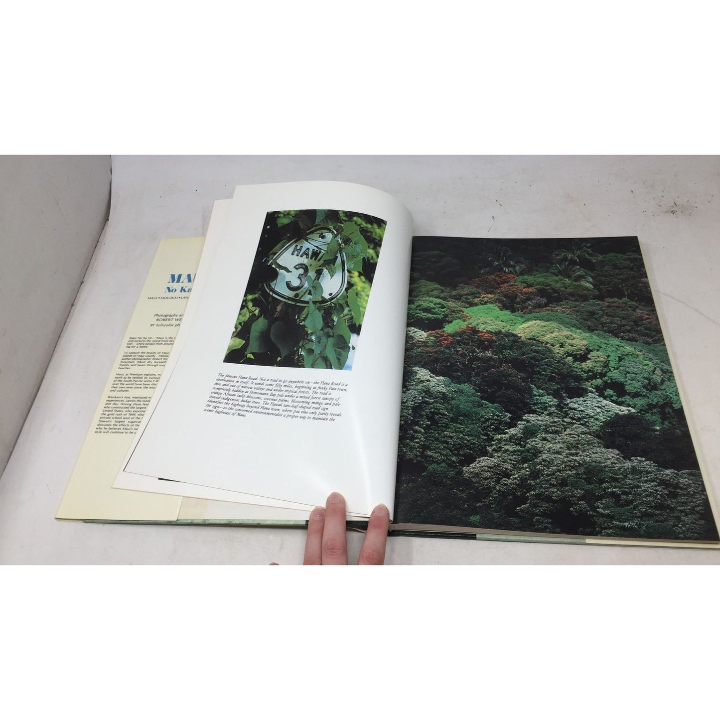 hardcover photography book titled "Maui No Ka Oi" A+ Stuff  A+ Stuff Books