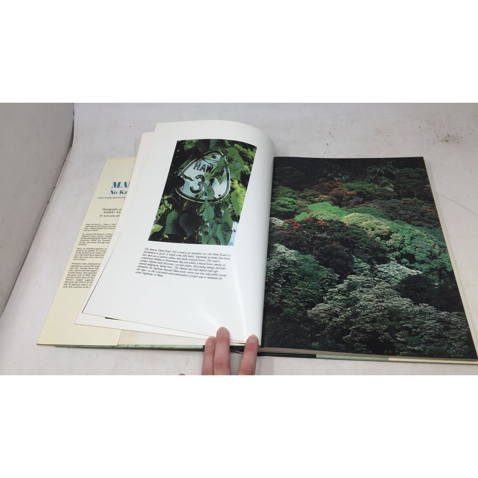 hardcover photography book titled "Maui No Ka Oi" A+ Stuff  A+ Stuff Books