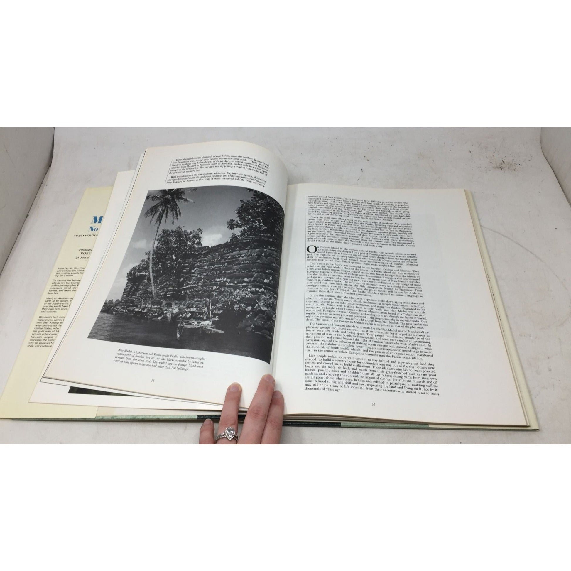 hardcover photography book titled "Maui No Ka Oi" A+ Stuff  A+ Stuff Books