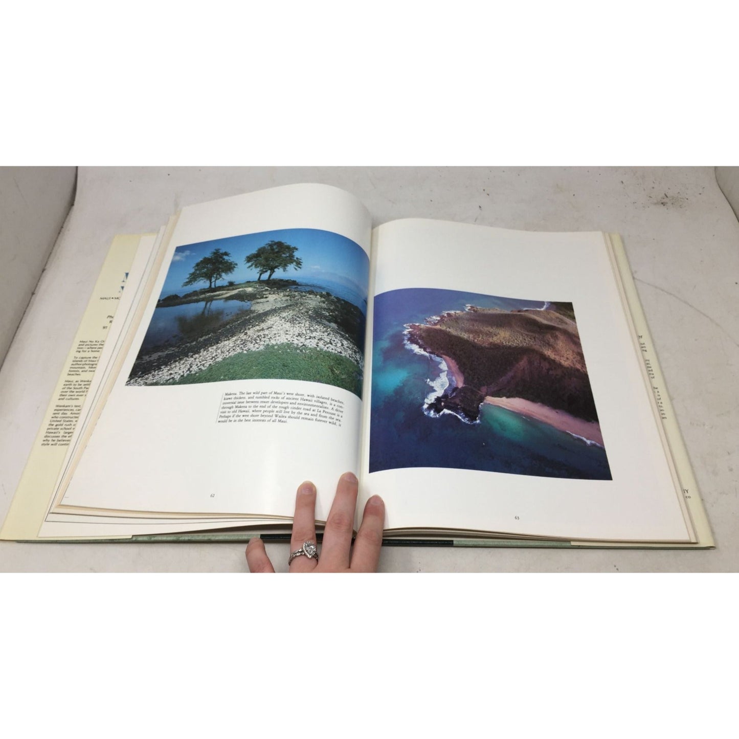 hardcover photography book titled "Maui No Ka Oi" A+ Stuff  A+ Stuff Books