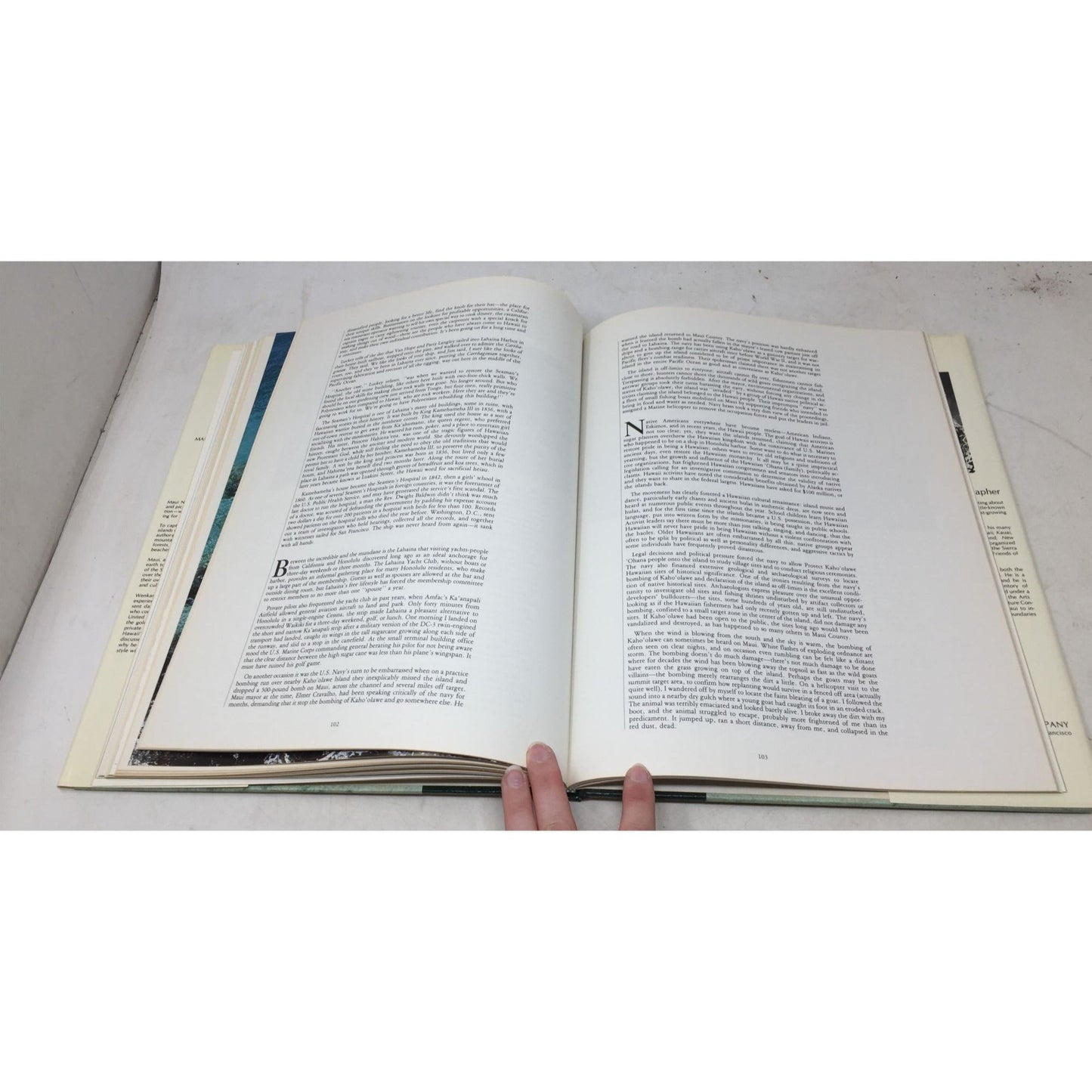 hardcover photography book titled "Maui No Ka Oi" A+ Stuff  A+ Stuff Books