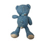 Blue Teddy Bear Plush Stuffed Animal Toy wearing a Blue Scarf