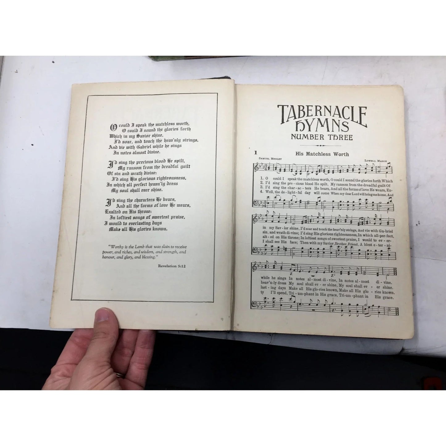 Tabernacle Hymns 3 For the Church and Sunday School Vintage Book - A+ Stuff - Books - A+ Stuff