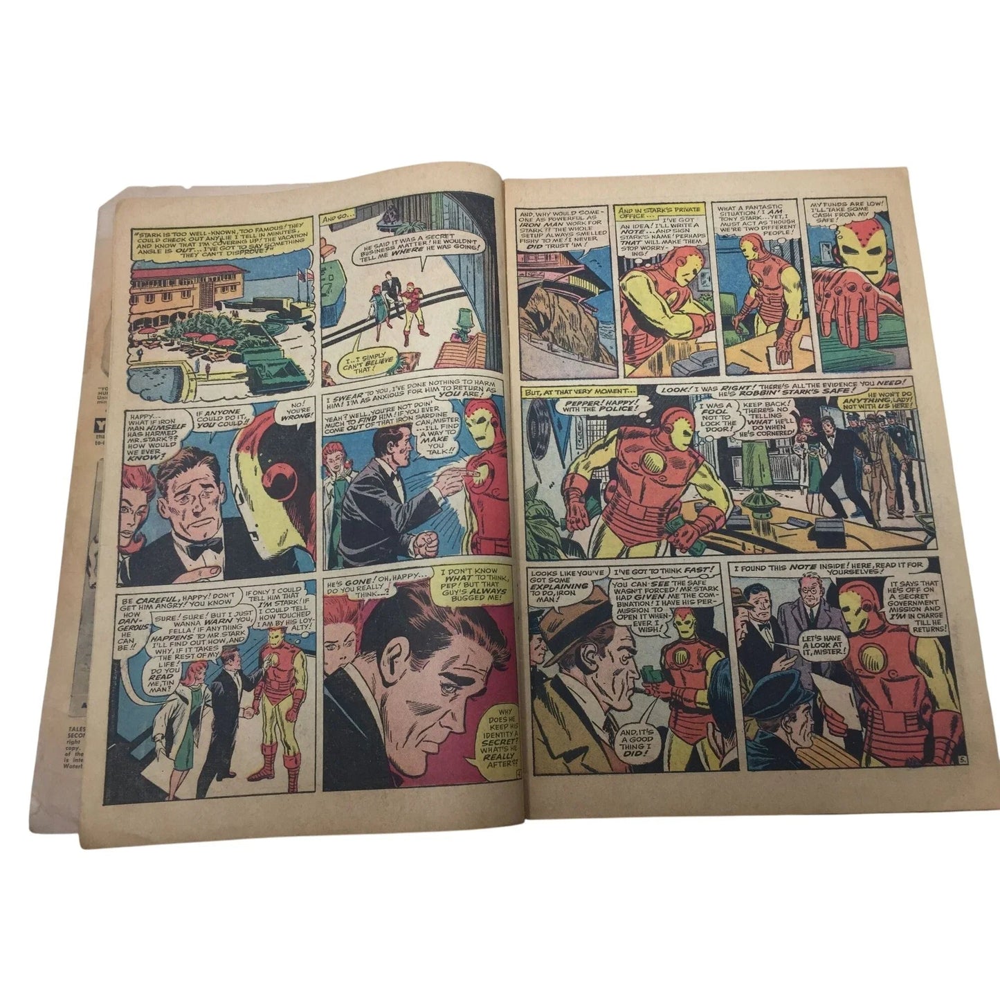 ''Tales of suspense featuring Iron Man and Captain America'' - marvel - comic book - A+ Stuff
