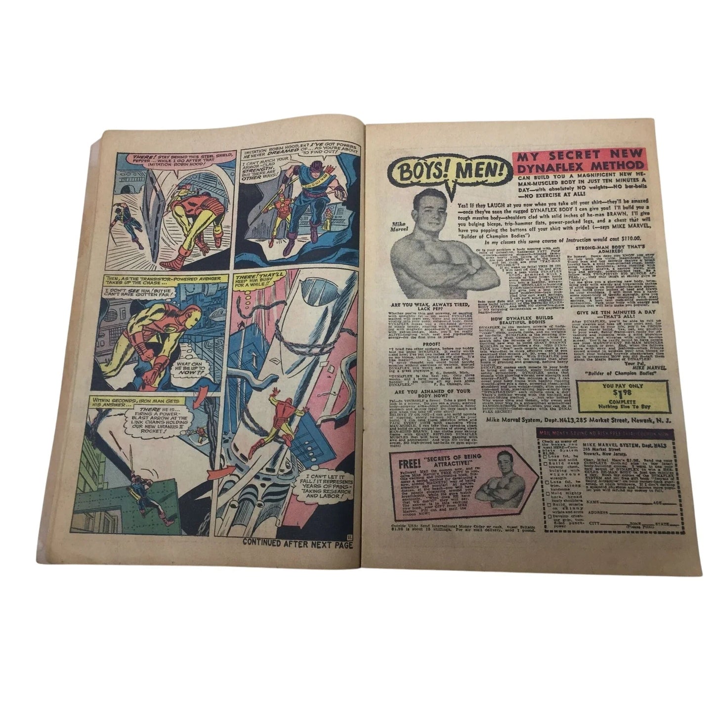 ''Tales of suspense featuring Iron Man and Captain America'' - marvel - comic book - A+ Stuff