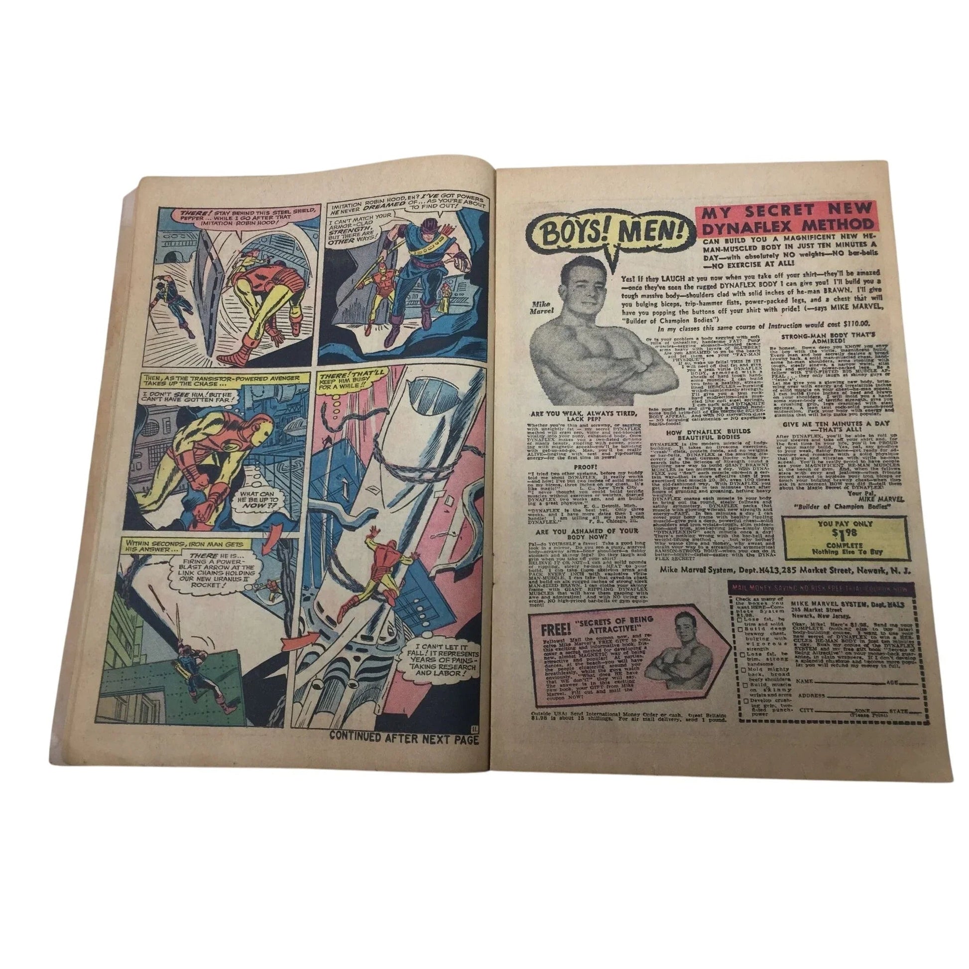 ''Tales of suspense featuring Iron Man and Captain America'' - marvel - comic book - A+ Stuff