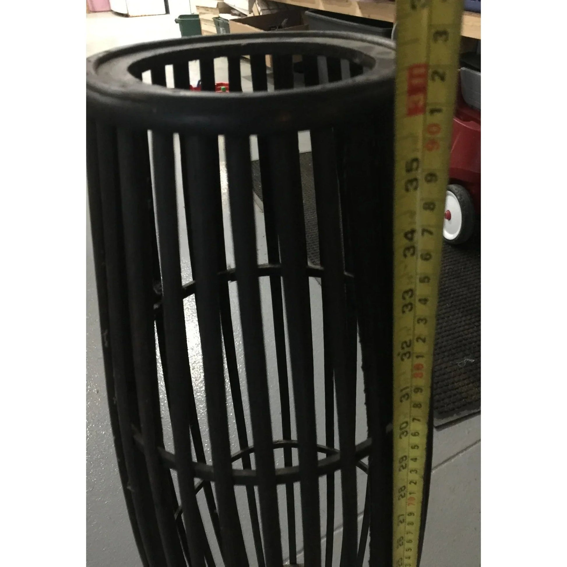 Tall Black Indoor or Outdoor Wicker Planter (3 feet tall) - A+ Stuff - Vaes or Planter - A+ Stuff