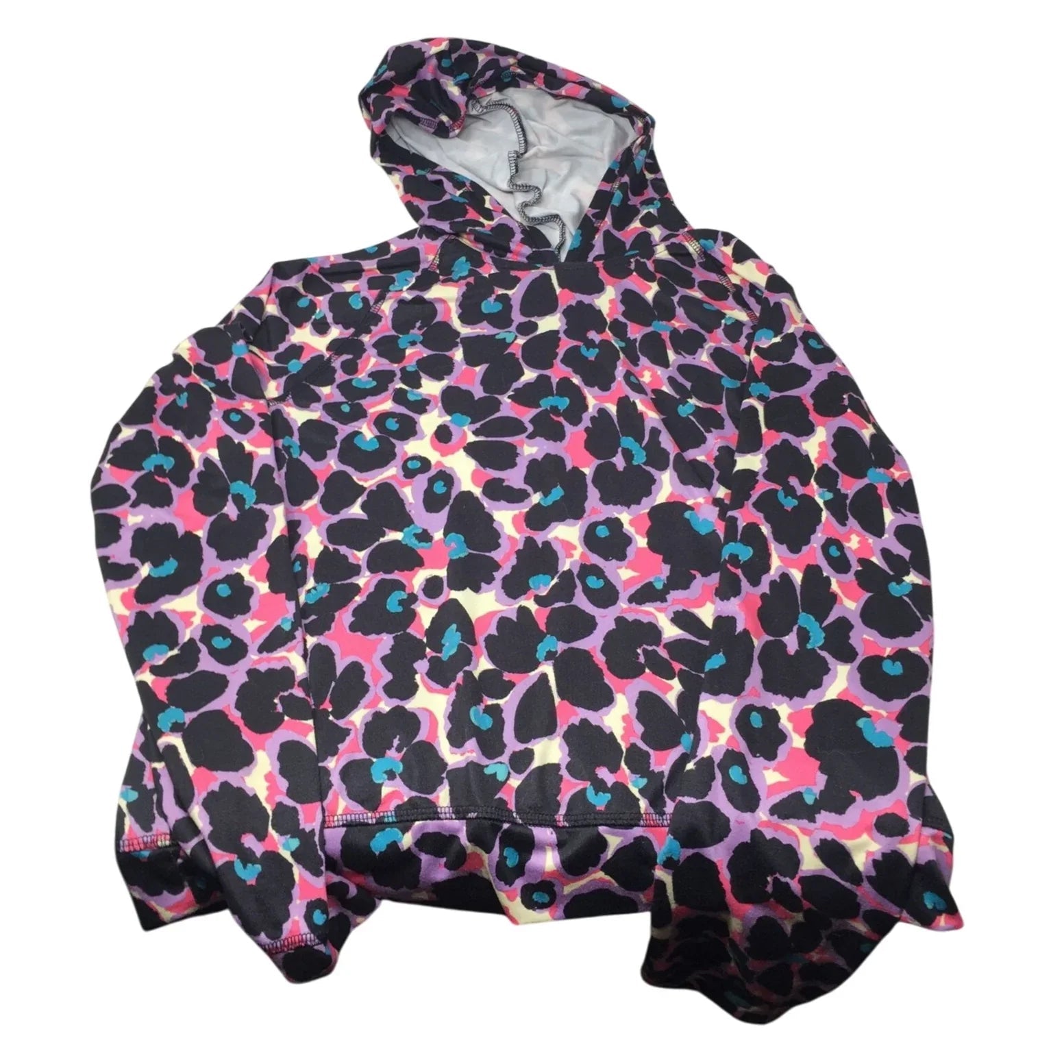 Tek Gear Colorful Cheetah Print Girl's Size XL (14/16) Hoodie - Tek Gear - Shirts & Tops - A+ Stuff