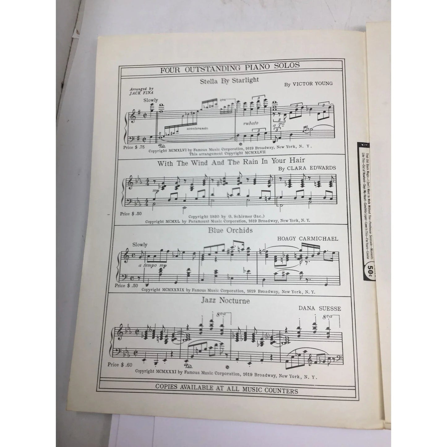 ''That's Amore (That's Love)'' by Jack Brooks and Harry Warren - A+ Stuff - Sheet Music - A+ Stuff