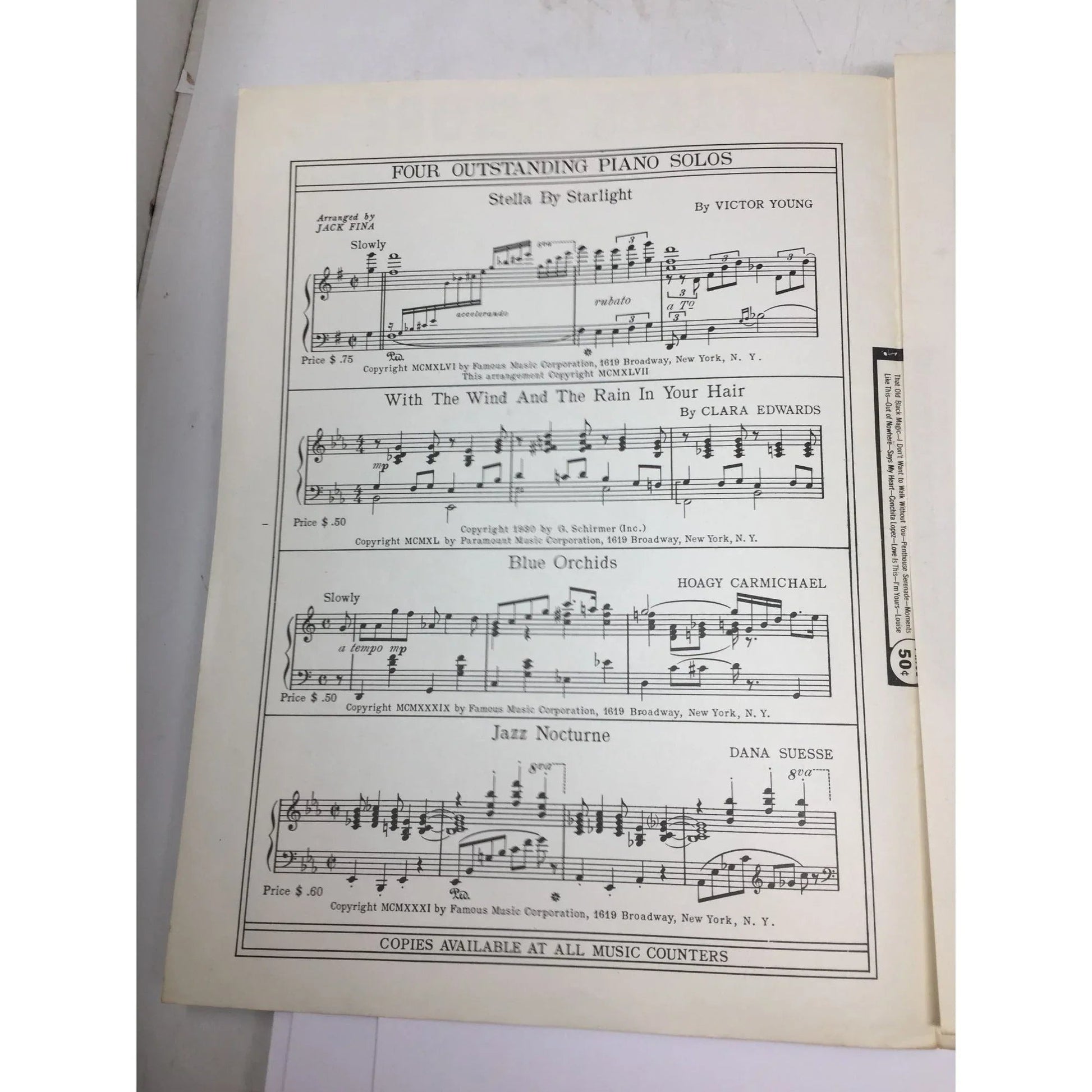 ''That's Amore (That's Love)'' by Jack Brooks and Harry Warren - A+ Stuff - Sheet Music - A+ Stuff