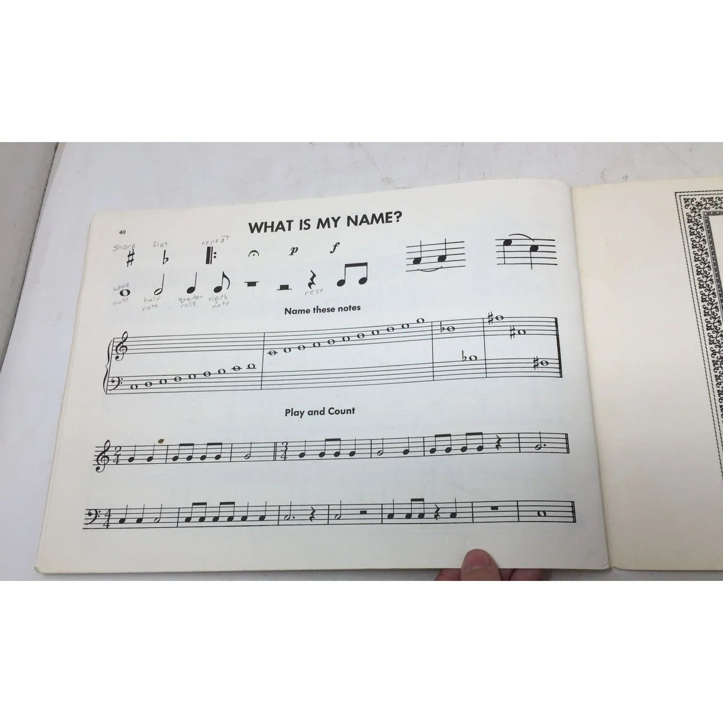 The Ada Richter Piano Course & Theory Work Sheets Vintage Music books - A+ Stuff - Sheet Music - A+ Stuff
