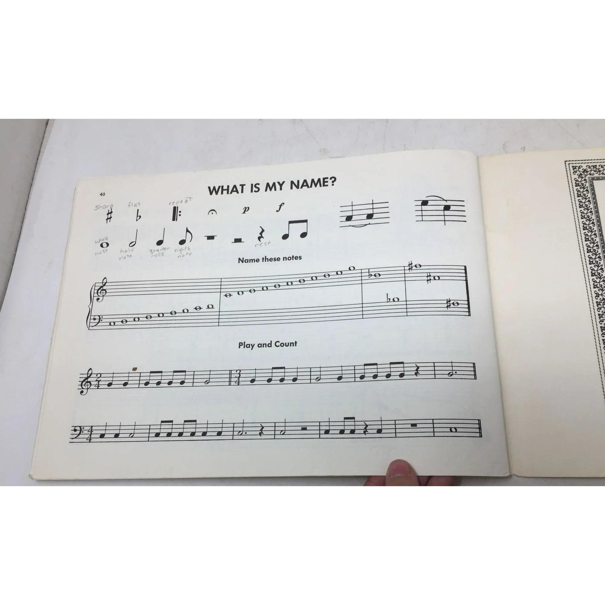 The Ada Richter Piano Course & Theory Work Sheets Vintage Music books - A+ Stuff - Sheet Music - A+ Stuff