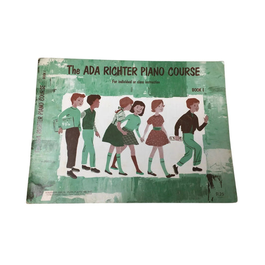 The Ada Richter Piano Course & Theory Work Sheets Vintage Music books - A+ Stuff - Sheet Music - A+ Stuff