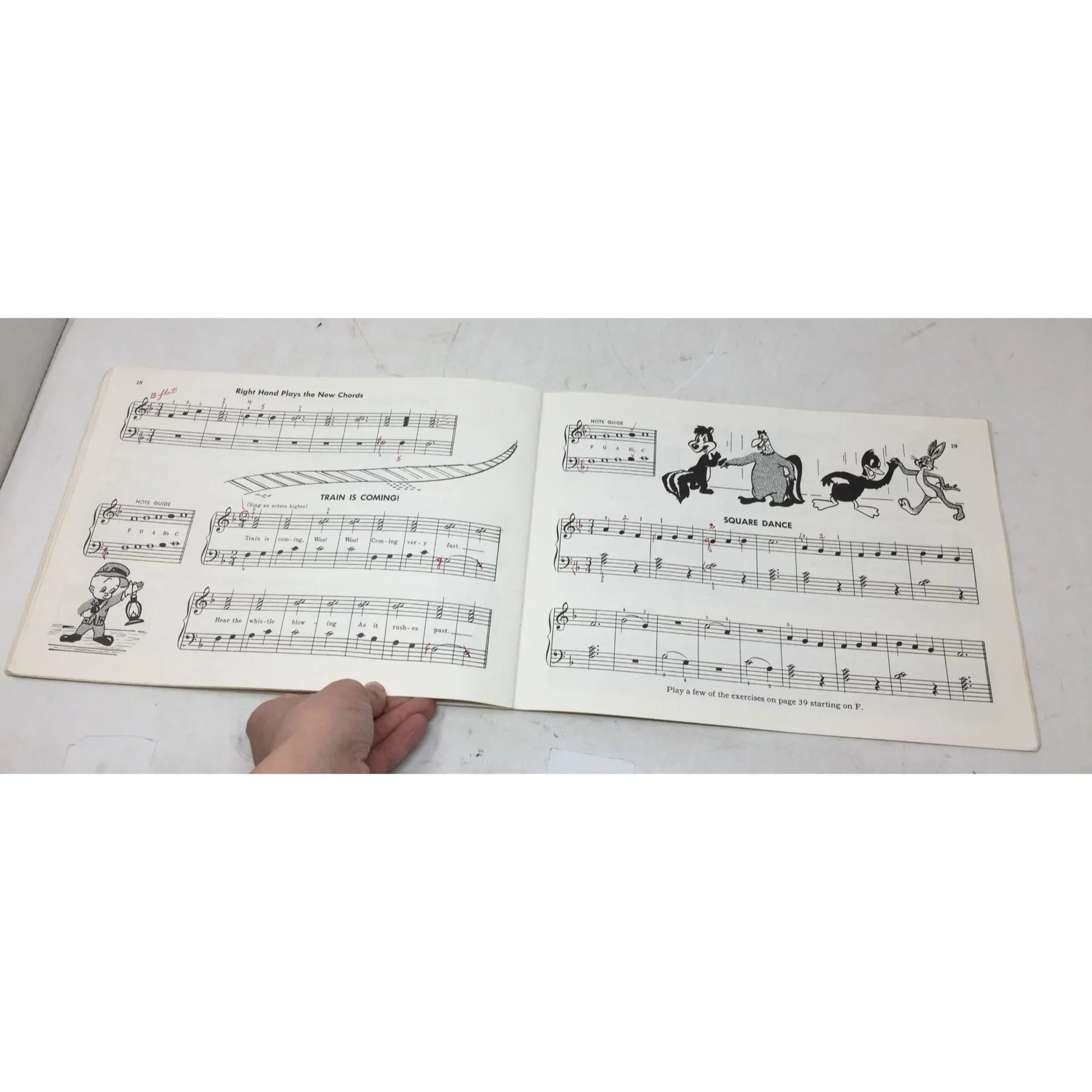 The Ada Richter Piano Course & Theory Work Sheets Vintage Music books - A+ Stuff - Sheet Music - A+ Stuff