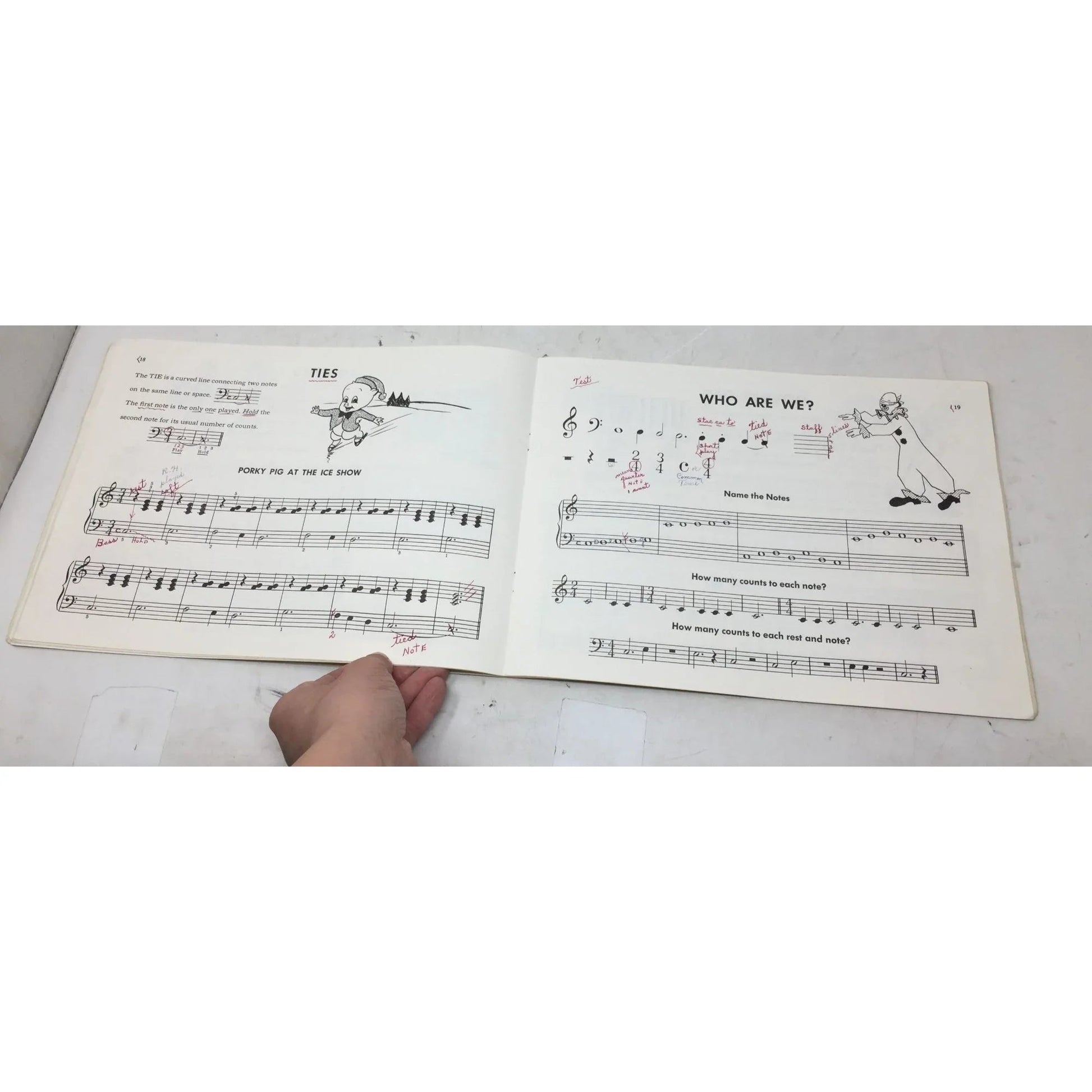 The Ada Richter Piano Course & Theory Work Sheets Vintage Music books - A+ Stuff - Sheet Music - A+ Stuff