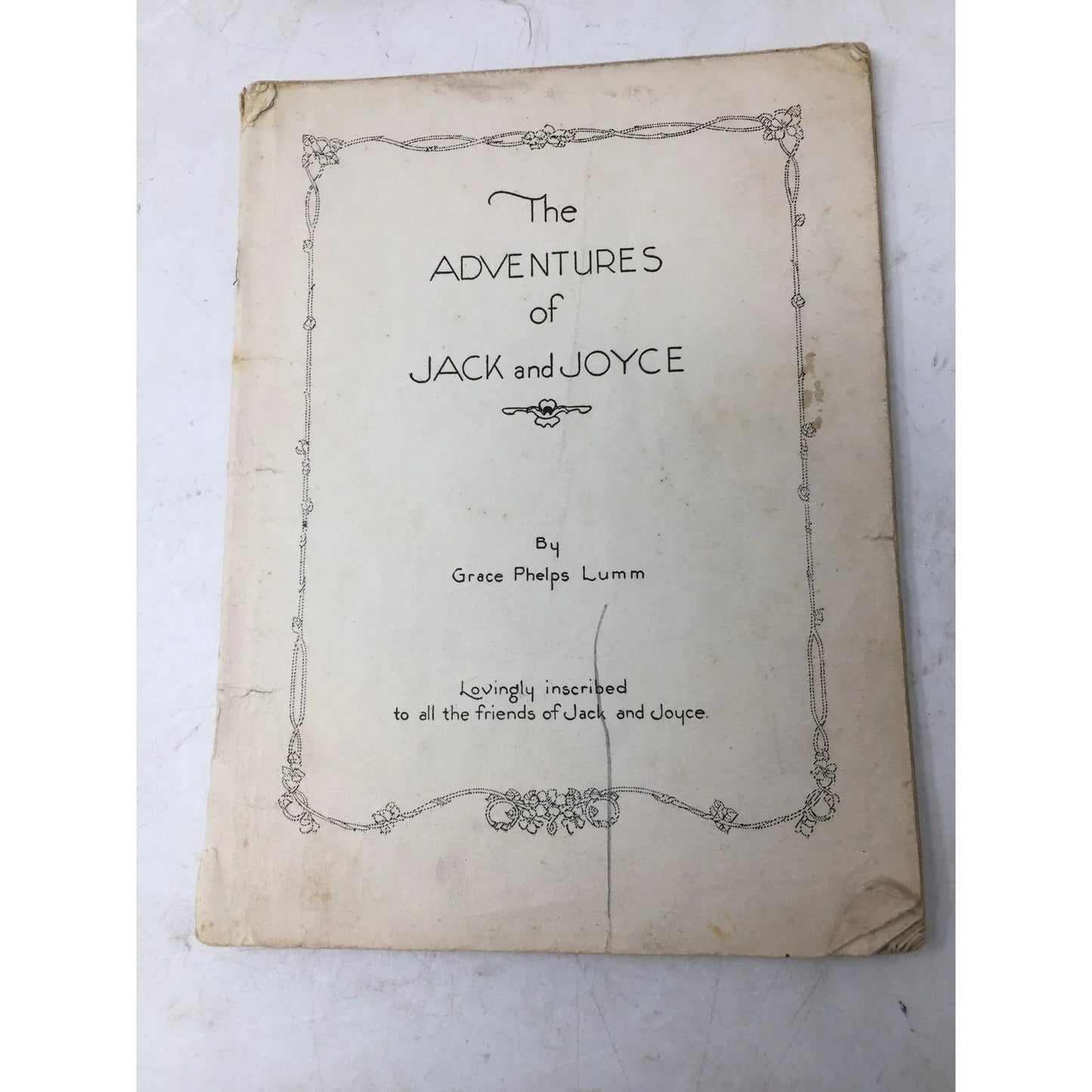 ''The Adventures of Jack and Joyce'' by Grace Phelps Lumm - A+ Stuff - books - A+ Stuff