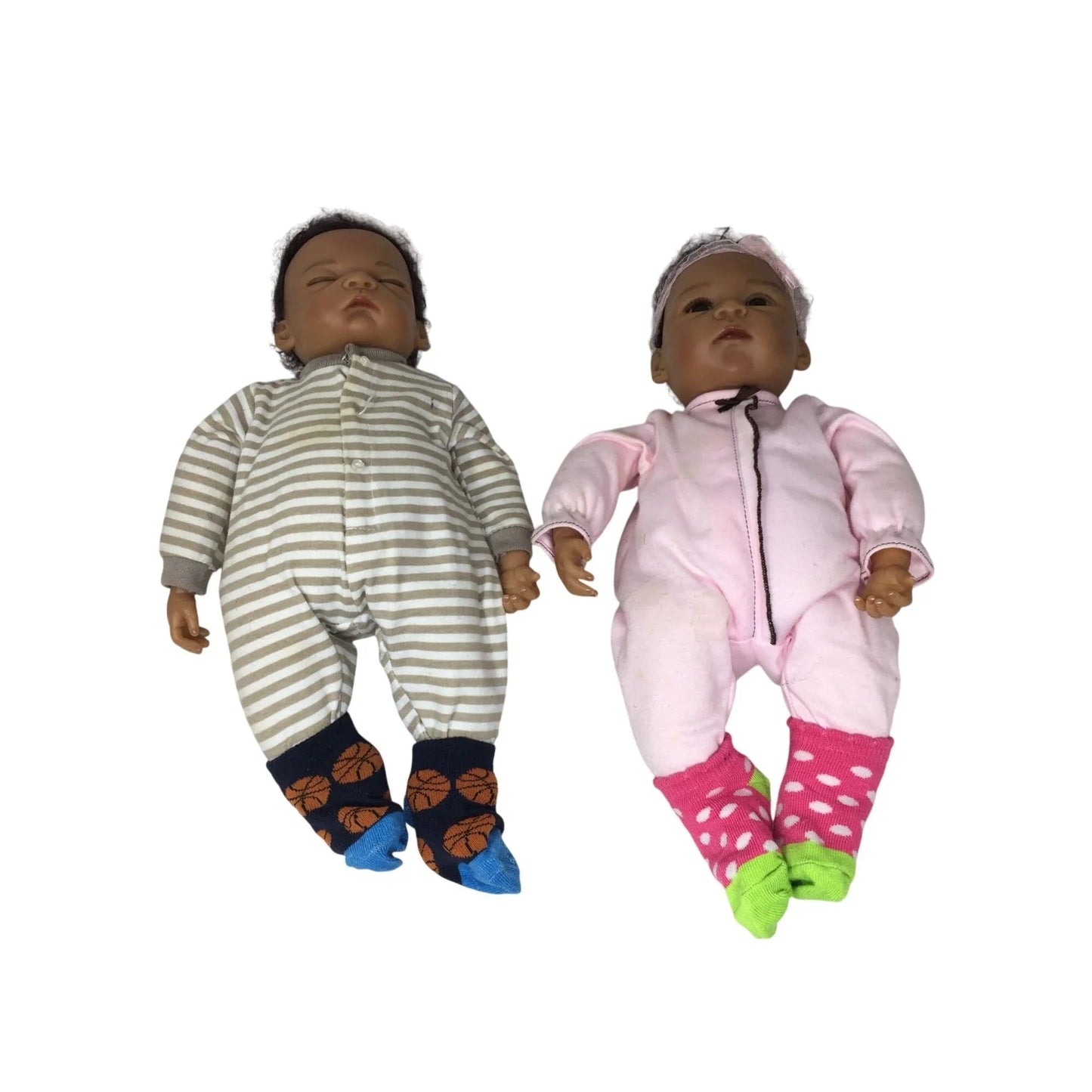 The Ashton Drake Galleries (ADG) Jada and Jayden Boy Girl Twin Baby Dolls - The Ashton Drake Galleries - Dolls - A+ Stuff