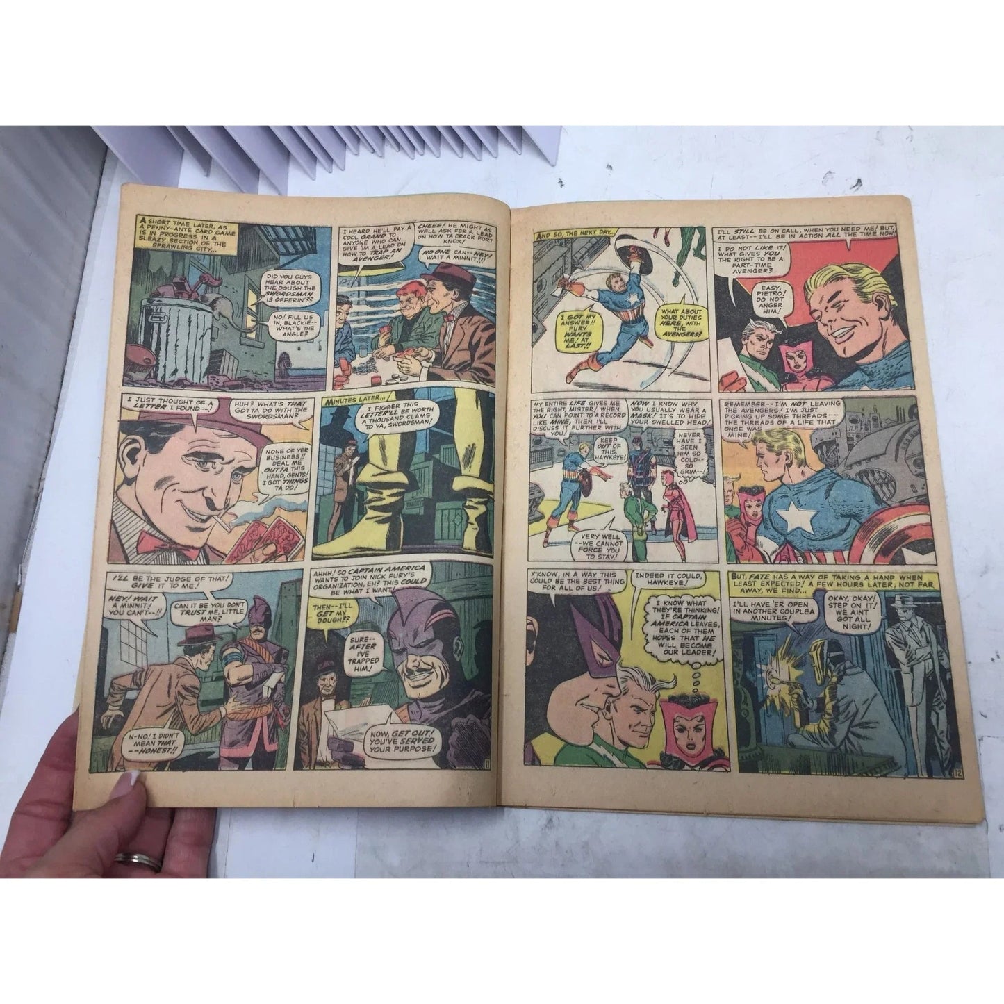 The Avengers Marvel Proudly Announces ''The Coming of... The Swordman!'' - marvel - comic book - A+ Stuff