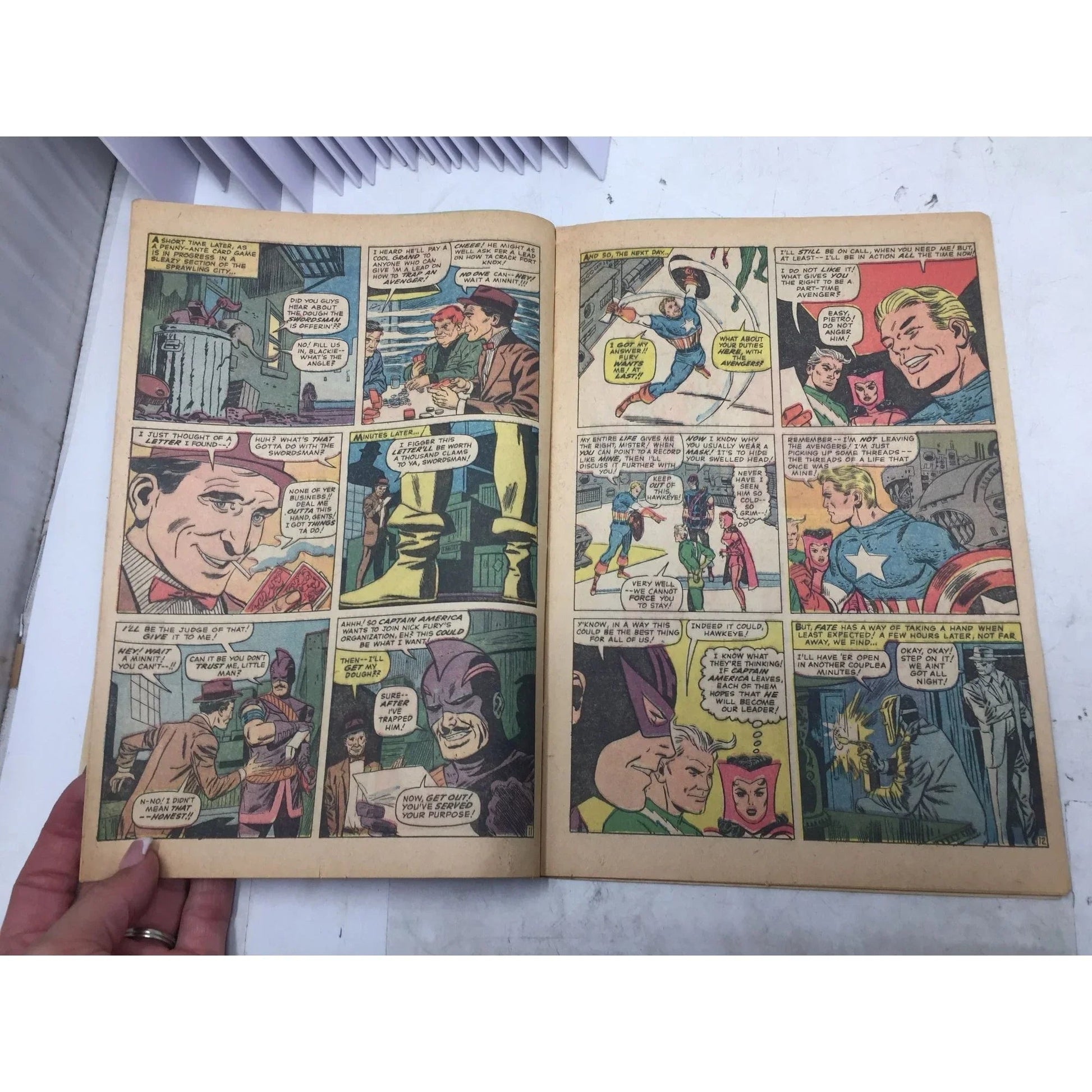 The Avengers Marvel Proudly Announces ''The Coming of... The Swordman!'' - marvel - comic book - A+ Stuff