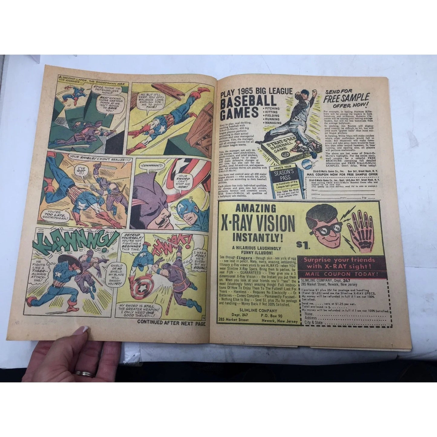 The Avengers Marvel Proudly Announces ''The Coming of... The Swordman!'' - marvel - comic book - A+ Stuff