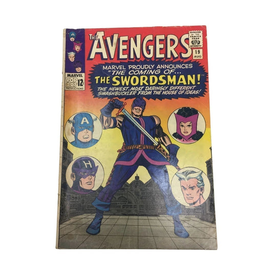 The Avengers Marvel Proudly Announces ''The Coming of... The Swordman!'' - marvel - comic book - A+ Stuff