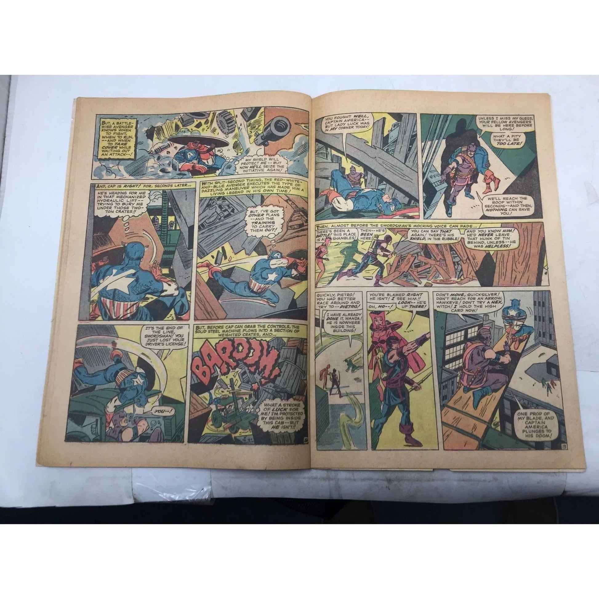 The Avengers Marvel Proudly Announces ''The Coming of... The Swordman!'' - marvel - comic book - A+ Stuff