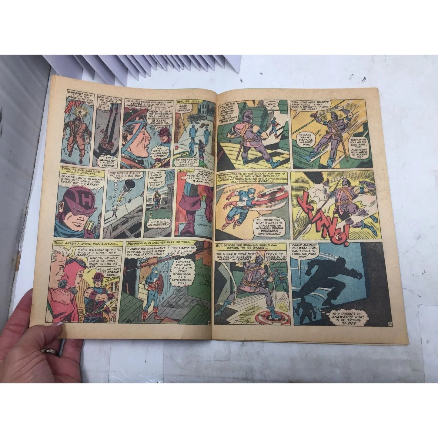The Avengers Marvel Proudly Announces ''The Coming of... The Swordman!'' - marvel - comic book - A+ Stuff