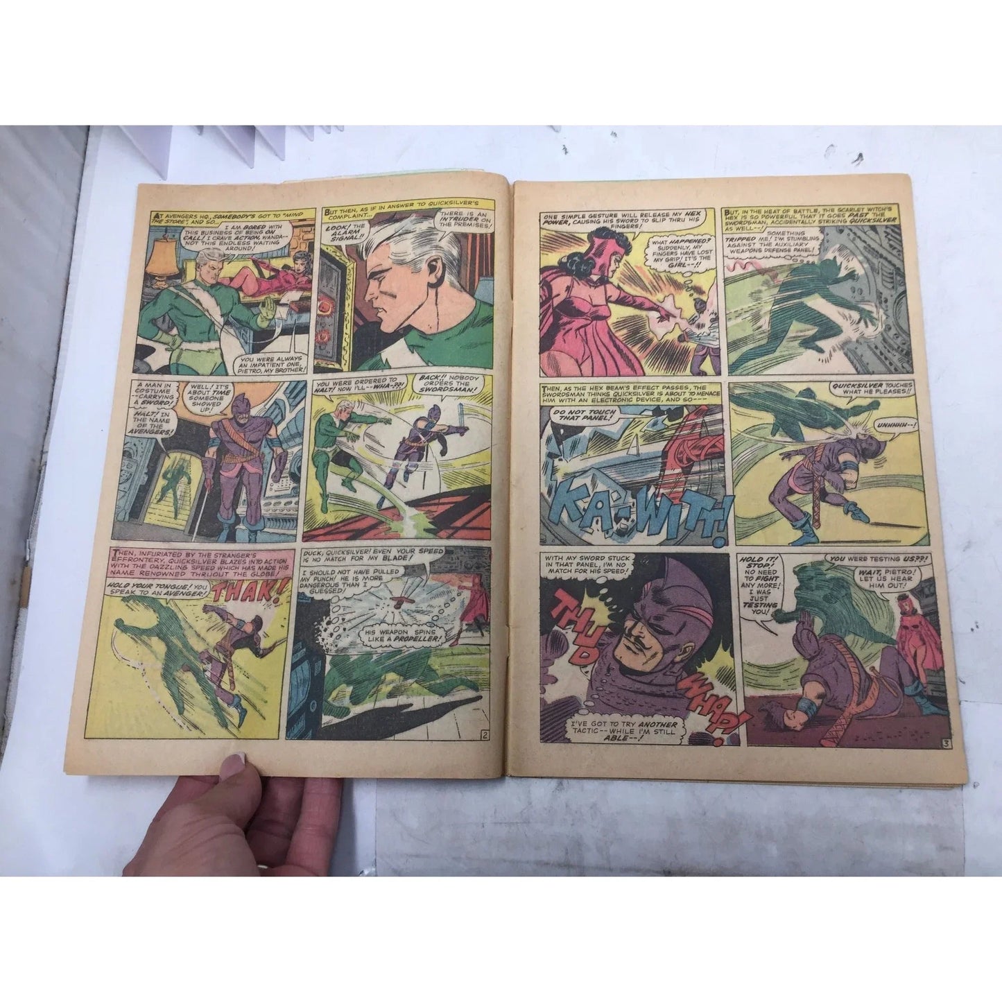 The Avengers Marvel Proudly Announces ''The Coming of... The Swordman!'' - marvel - comic book - A+ Stuff