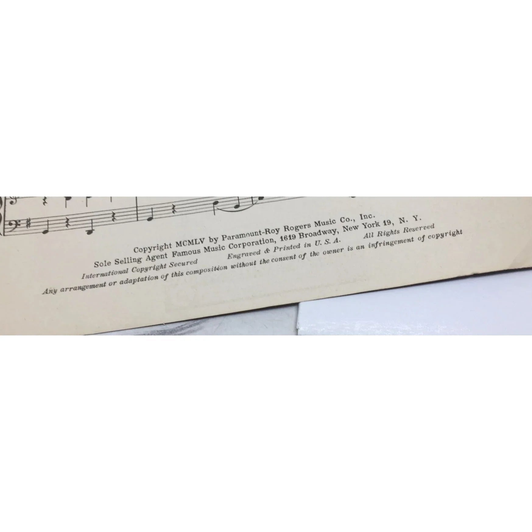 ''THE BIBLE TELLS ME SO'' WORDS AND MUSIC BY DALE EVANS - A+ Stuff - sheet music - A+ Stuff
