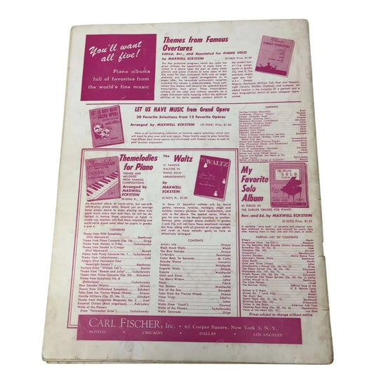 The Big - Note Parade of Famous Melodies Piano Sheet Music book - A+ Stuff - Sheet Music - A+ Stuff