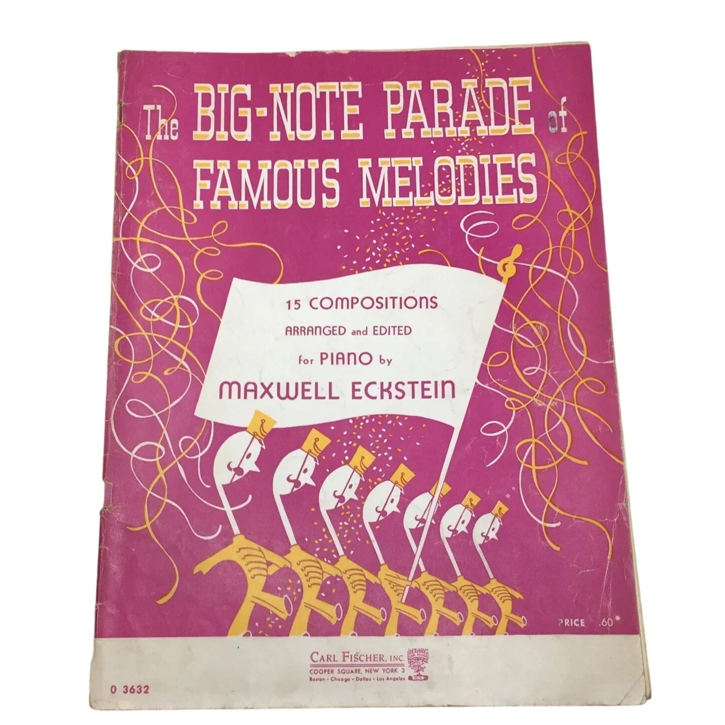 The Big - Note Parade of Famous Melodies Piano Sheet Music book - A+ Stuff - Sheet Music - A+ Stuff