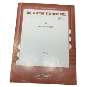 THE DARKTOWN STRUTTERS' BALL by Shelton Brooks