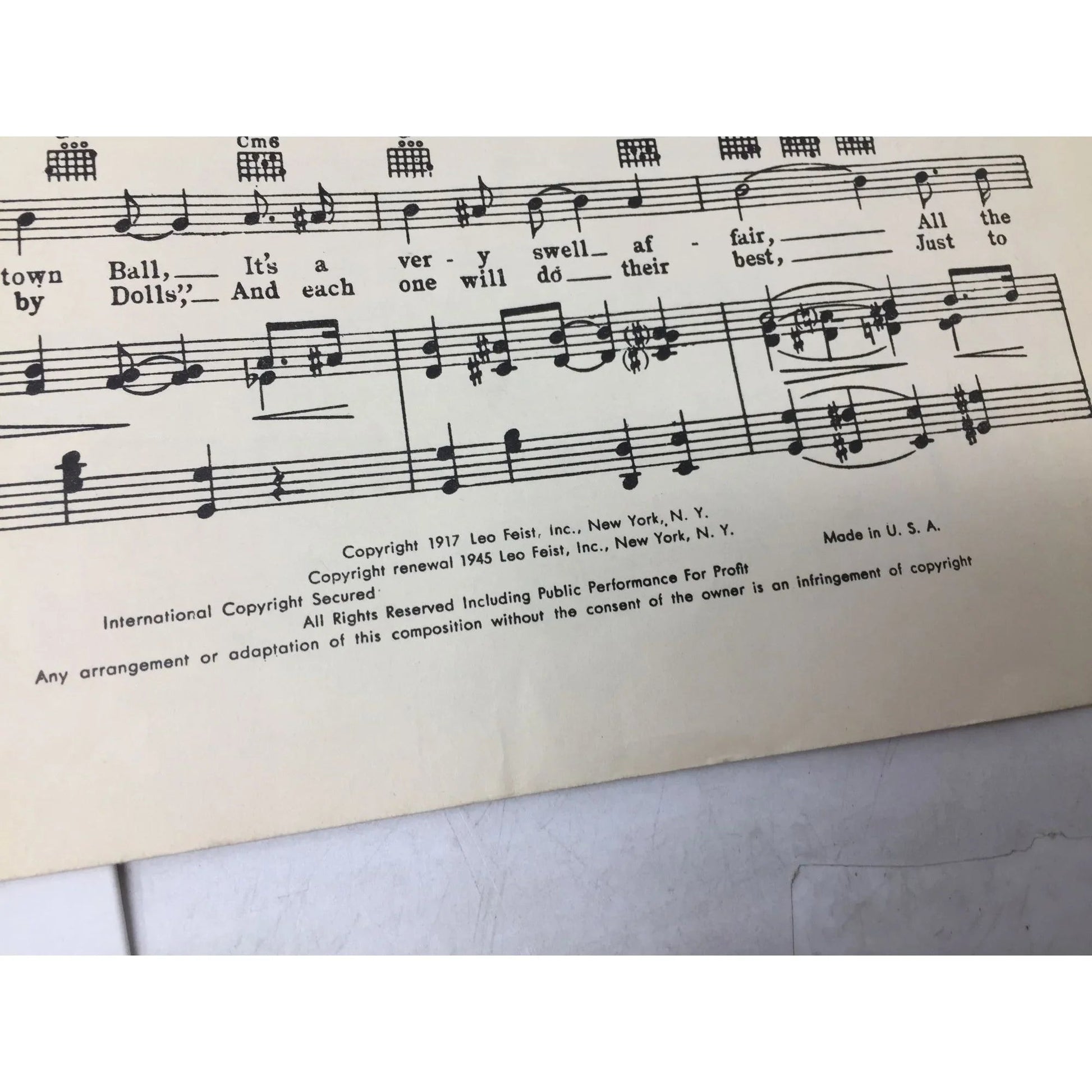 THE DARKTOWN STRUTTERS' BALL by Shelton Brooks - A+ Stuff - SHEET MUSIC - A+ Stuff