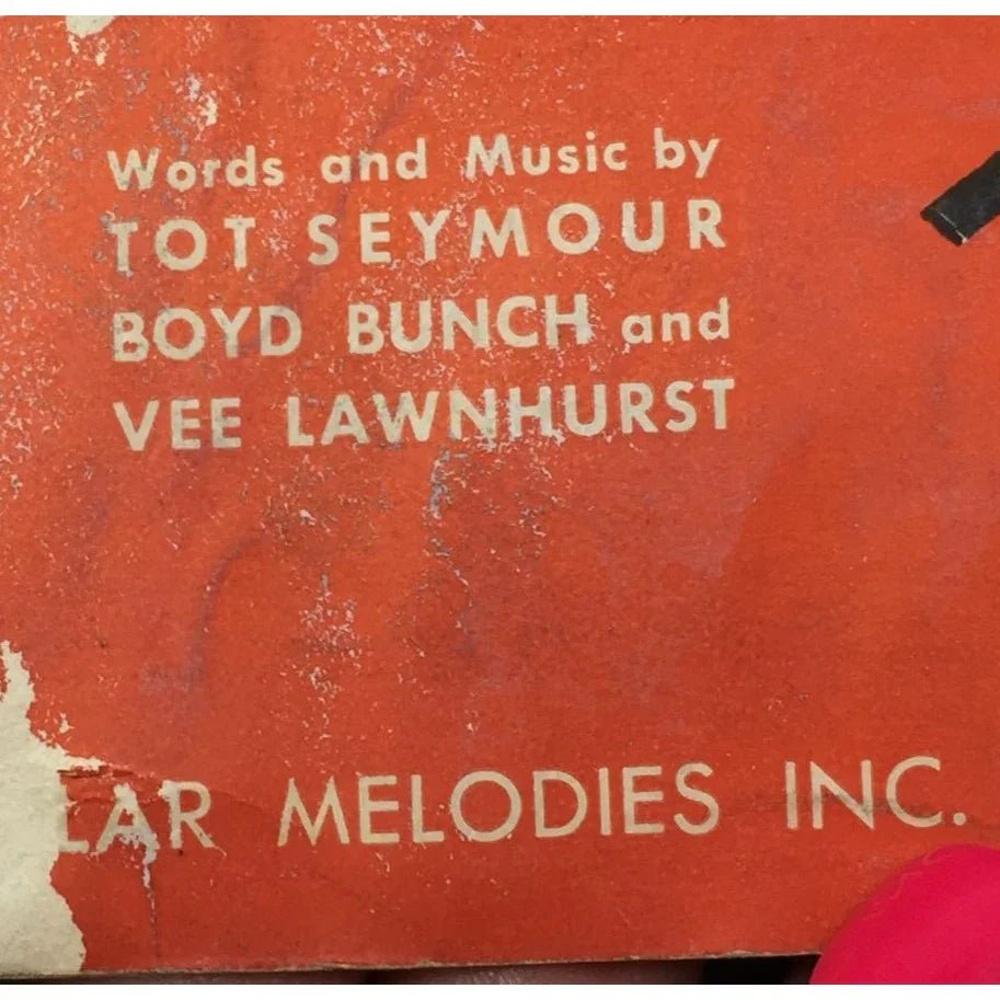 ''The Day I Let You Get Away'' Vintage Sheet Music - Popular Melodies inc - SHEET MUSIC - A+ Stuff