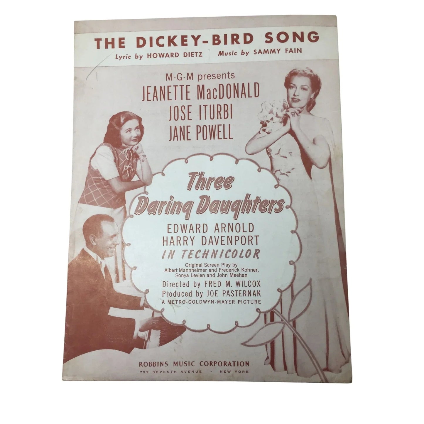 ''THE DICKEY BIRD SONG'' Vintage Sheet Music Book - A+ Stuff - SHEET MUSIC - A+ Stuff