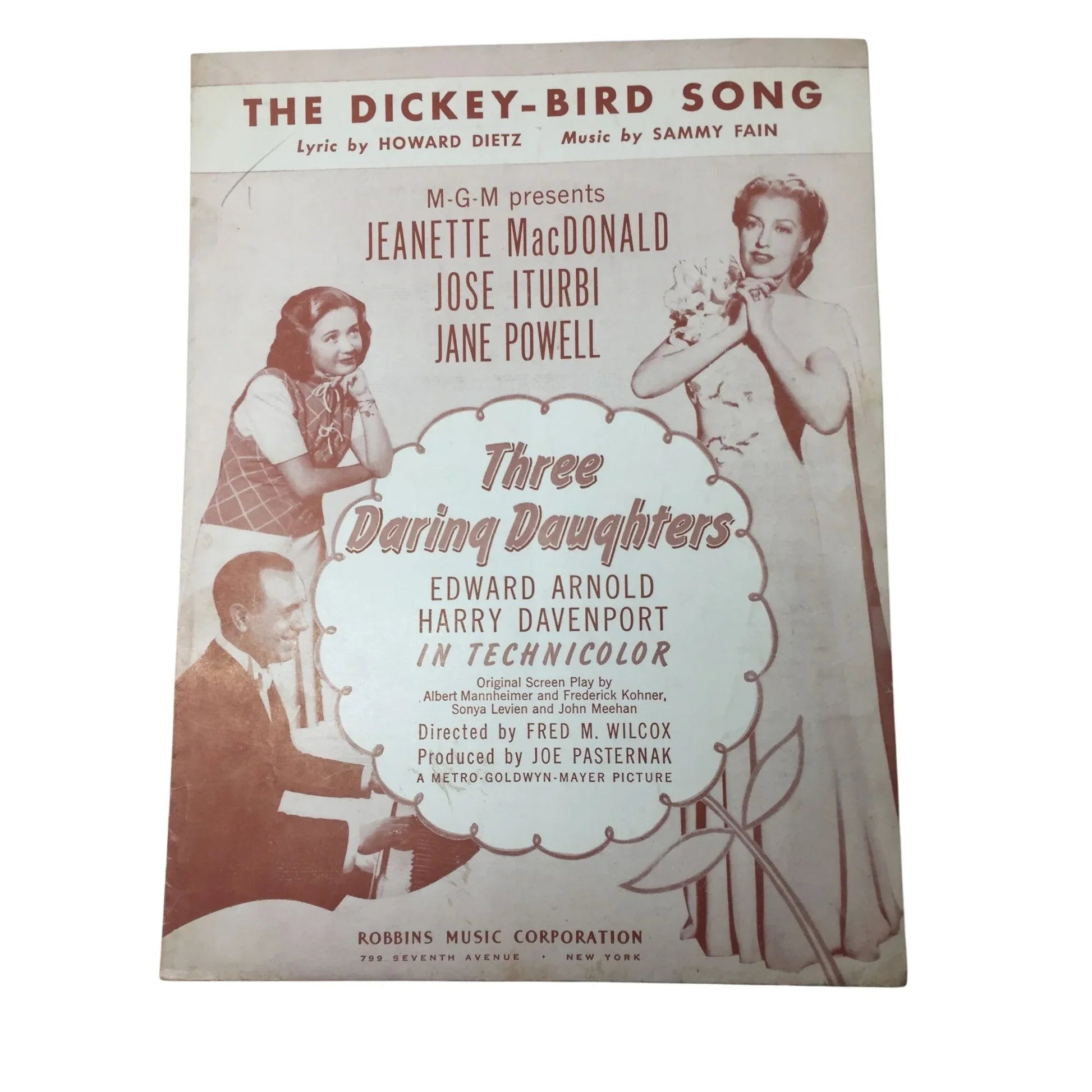 ''THE DICKEY BIRD SONG'' Vintage Sheet Music Book - A+ Stuff - SHEET MUSIC - A+ Stuff