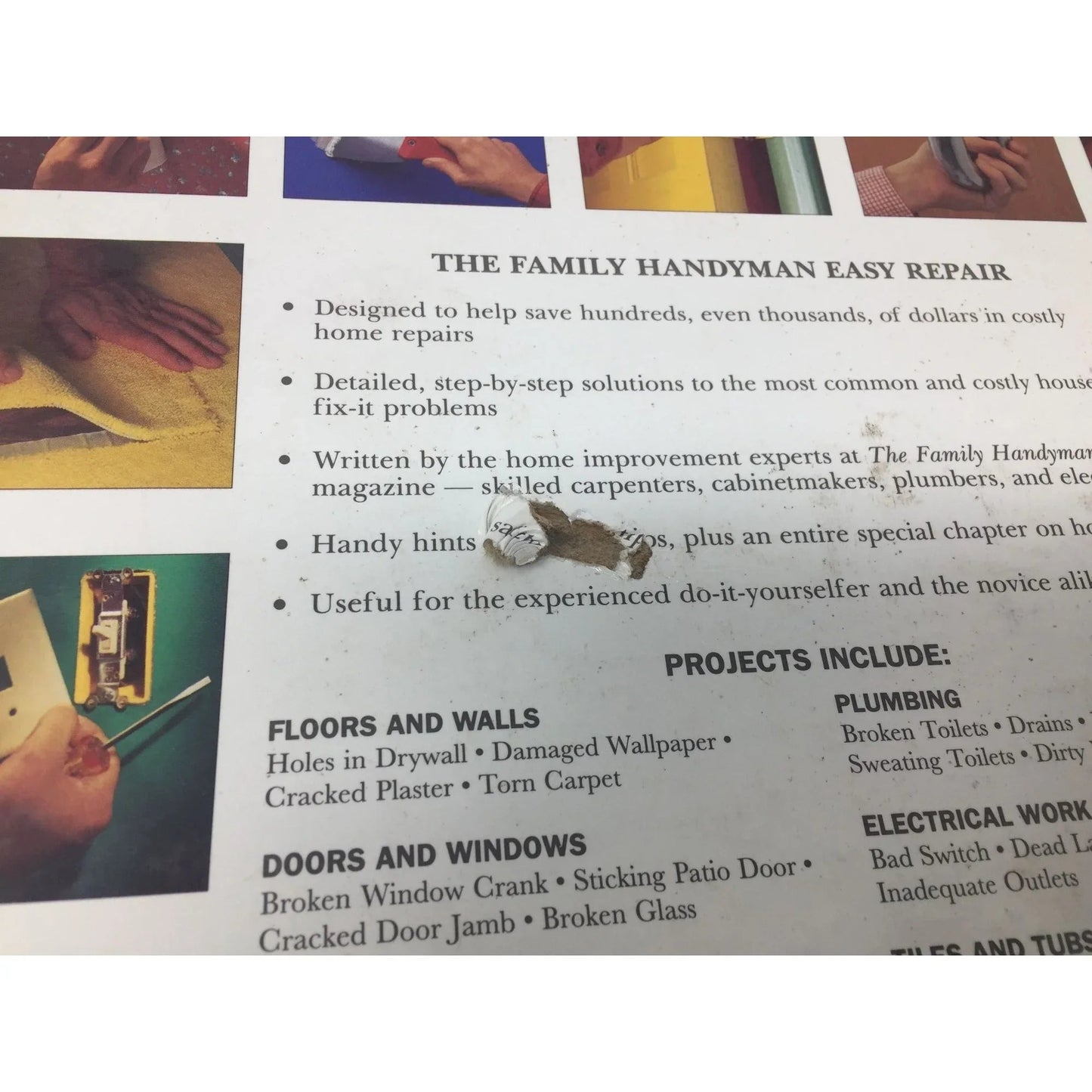 The Family Handyman Easy Repair Readers Digest Hardback Book - A+ Stuff - Books - A+ Stuff