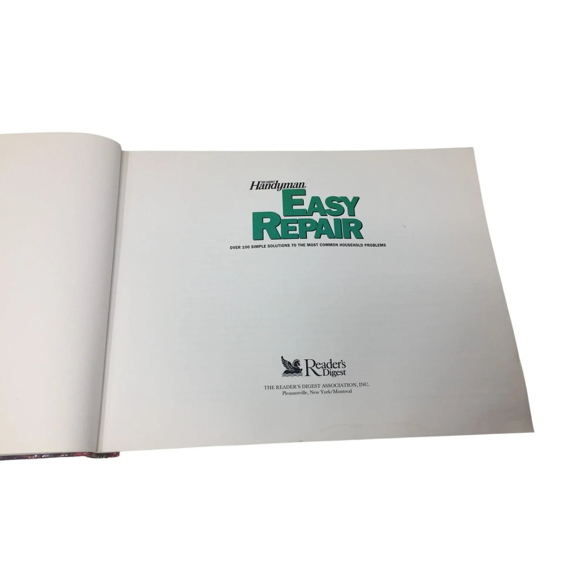 The Family Handyman Easy Repair Readers Digest Hardback Book - A+ Stuff - Books - A+ Stuff