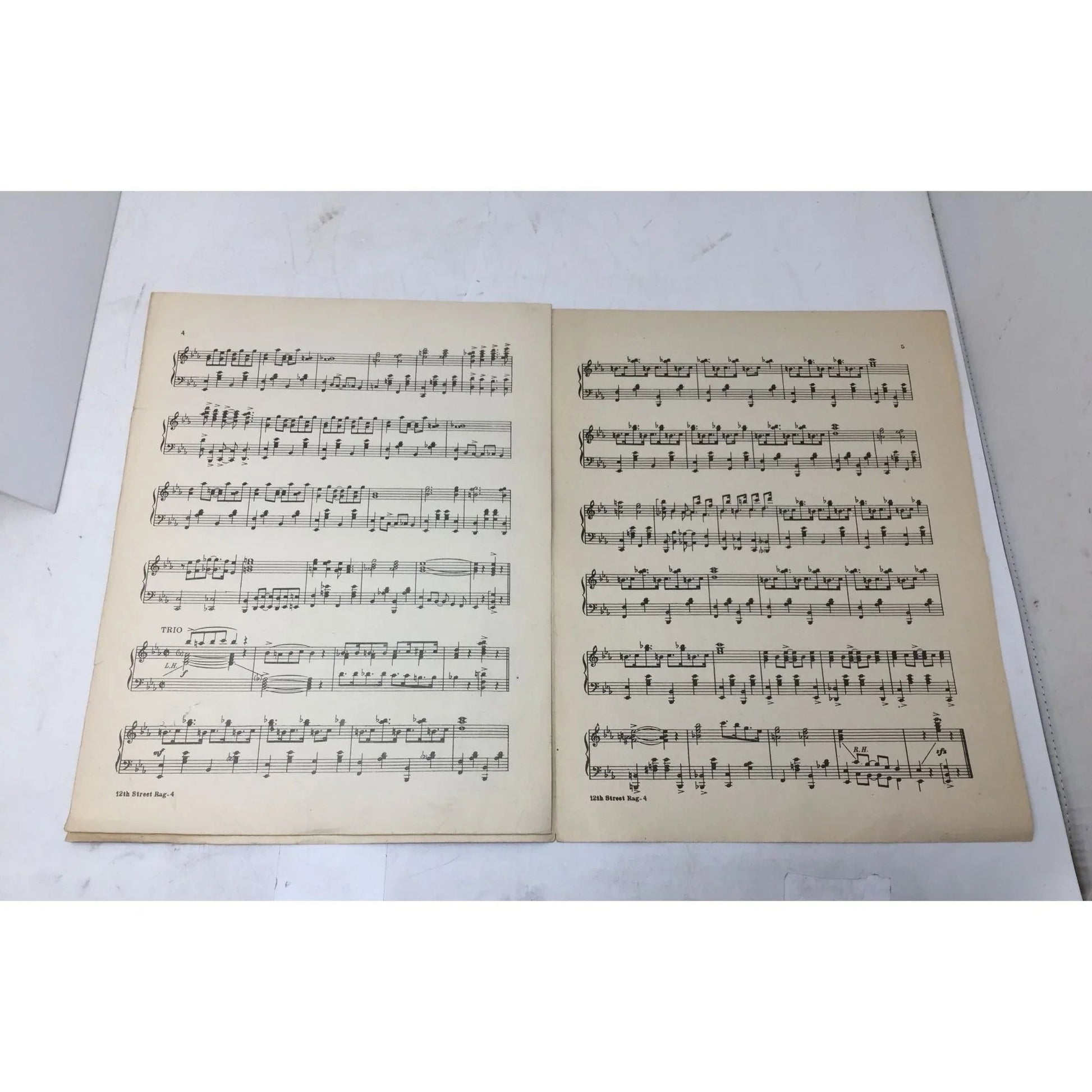 THE FAMOUS 12TH STREET RAG BY EUDAY L BOWMAN - A+ Stuff - SHEET MUSIC - A+ Stuff