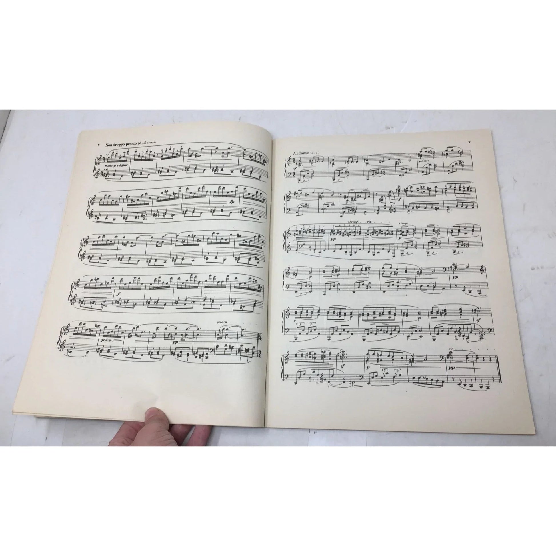 ''The Finest'' Series No. 3 The Finest Music of Brahms Selected Piano Compositions - A+ Stuff - Sheet Music - A+ Stuff