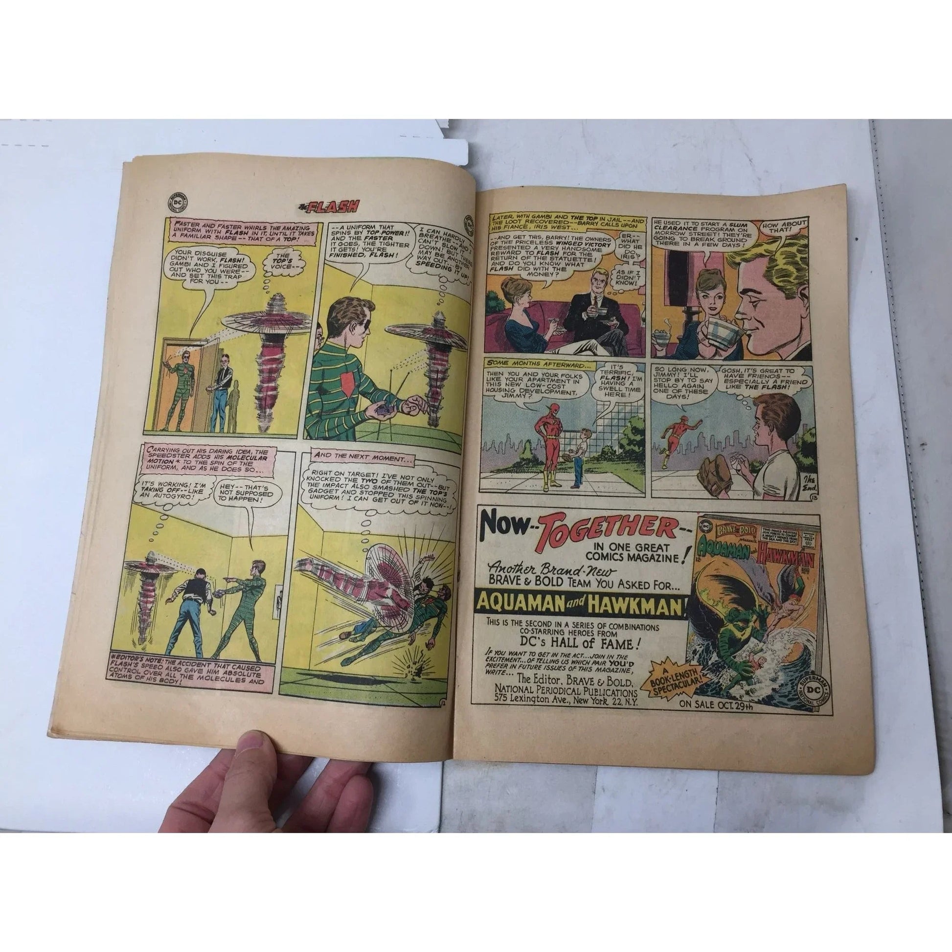 The Flash 141 Vintage Dec. 1963 Comic Book - A+ Stuff - comic book - A+ Stuff