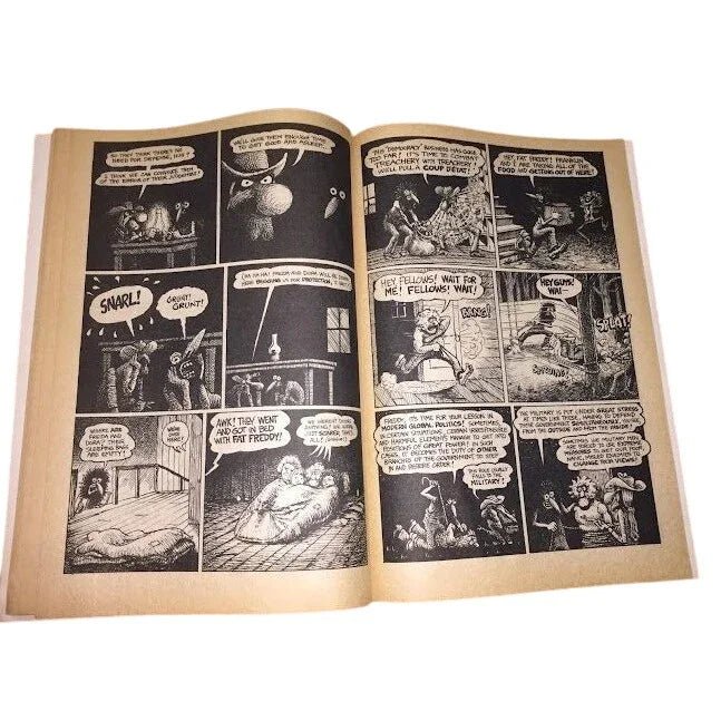 The Furry Freak Brothers No. 5 - In the 'Grass Roots' - Rip Off Press 1977 - Underground comic book - vintage comic - Rip Off Press - comic book - A+ Stuff