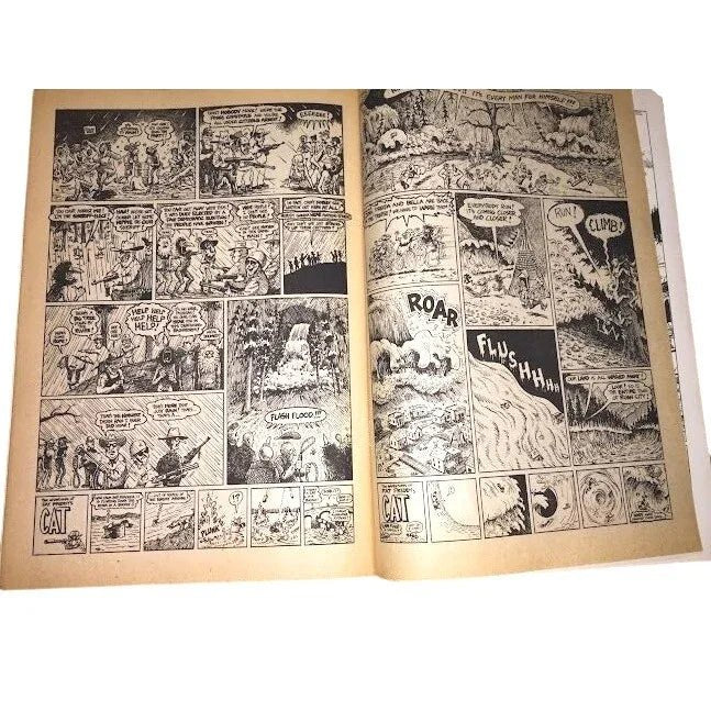 The Furry Freak Brothers No. 5 - In the 'Grass Roots' - Rip Off Press 1977 - Underground comic book - vintage comic - Rip Off Press - comic book - A+ Stuff