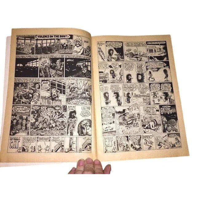The Furry Freak Brothers No. 5 - In the 'Grass Roots' - Rip Off Press 1977 - Underground comic book - vintage comic - Rip Off Press - comic book - A+ Stuff
