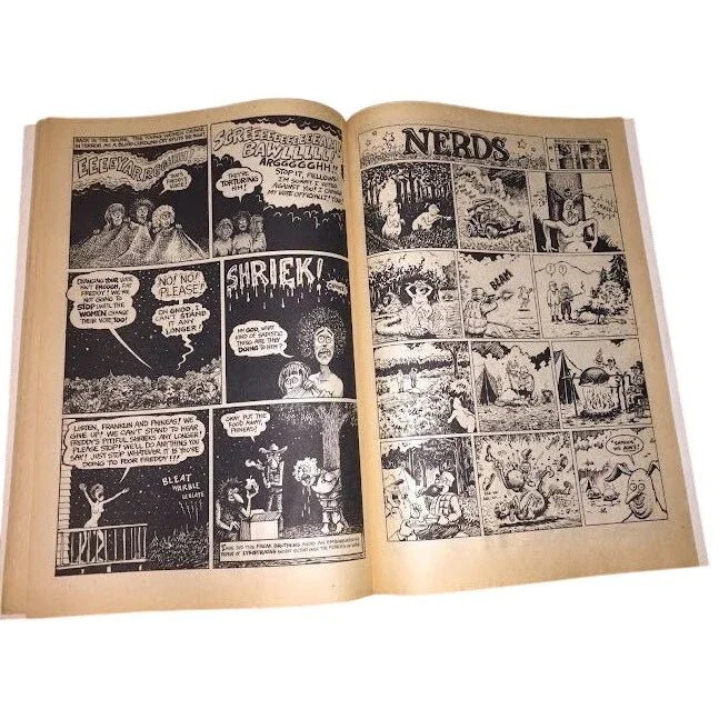 The Furry Freak Brothers No. 5 - In the 'Grass Roots' - Rip Off Press 1977 - Underground comic book - vintage comic - Rip Off Press - comic book - A+ Stuff