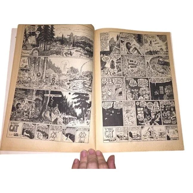 The Furry Freak Brothers No. 5 - In the 'Grass Roots' - Rip Off Press 1977 - Underground comic book - vintage comic - Rip Off Press - comic book - A+ Stuff