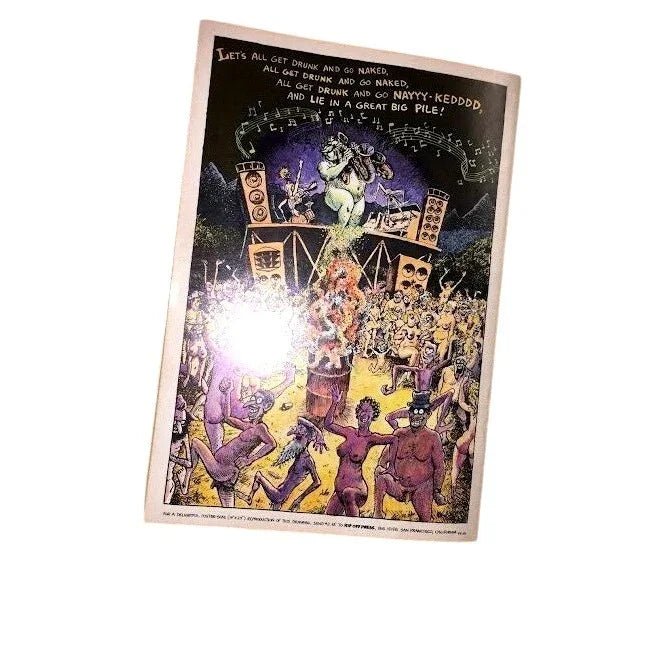 The Furry Freak Brothers No. 5 - In the 'Grass Roots' - Rip Off Press 1977 - Underground comic book - vintage comic - Rip Off Press - comic book - A+ Stuff