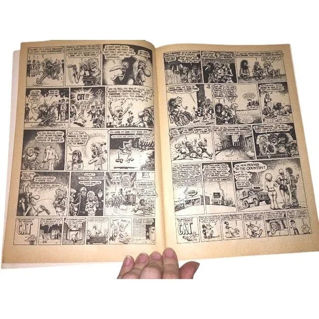 The Furry Freak Brothers No. 5 - In the 'Grass Roots' - Rip Off Press 1977 - Underground comic book - vintage comic - Rip Off Press - comic book - A+ Stuff