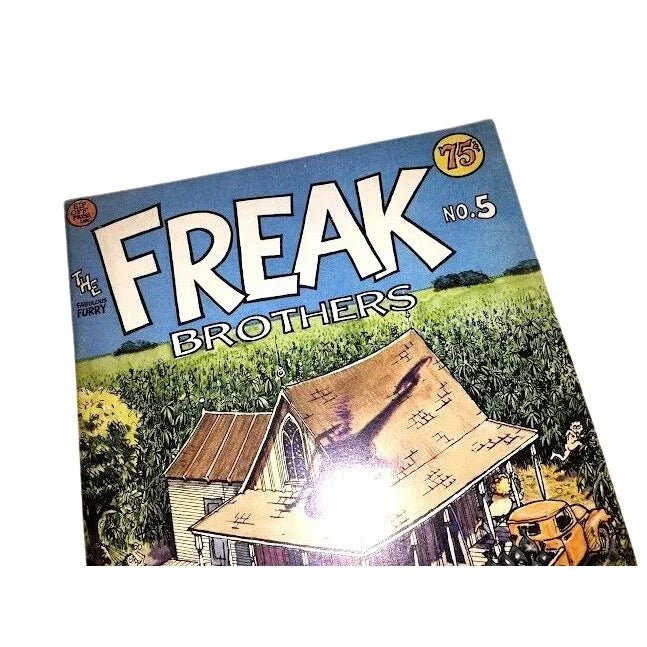 The Furry Freak Brothers No. 5 - In the 'Grass Roots' - Rip Off Press 1977 - Underground comic book - vintage comic - Rip Off Press - comic book - A+ Stuff
